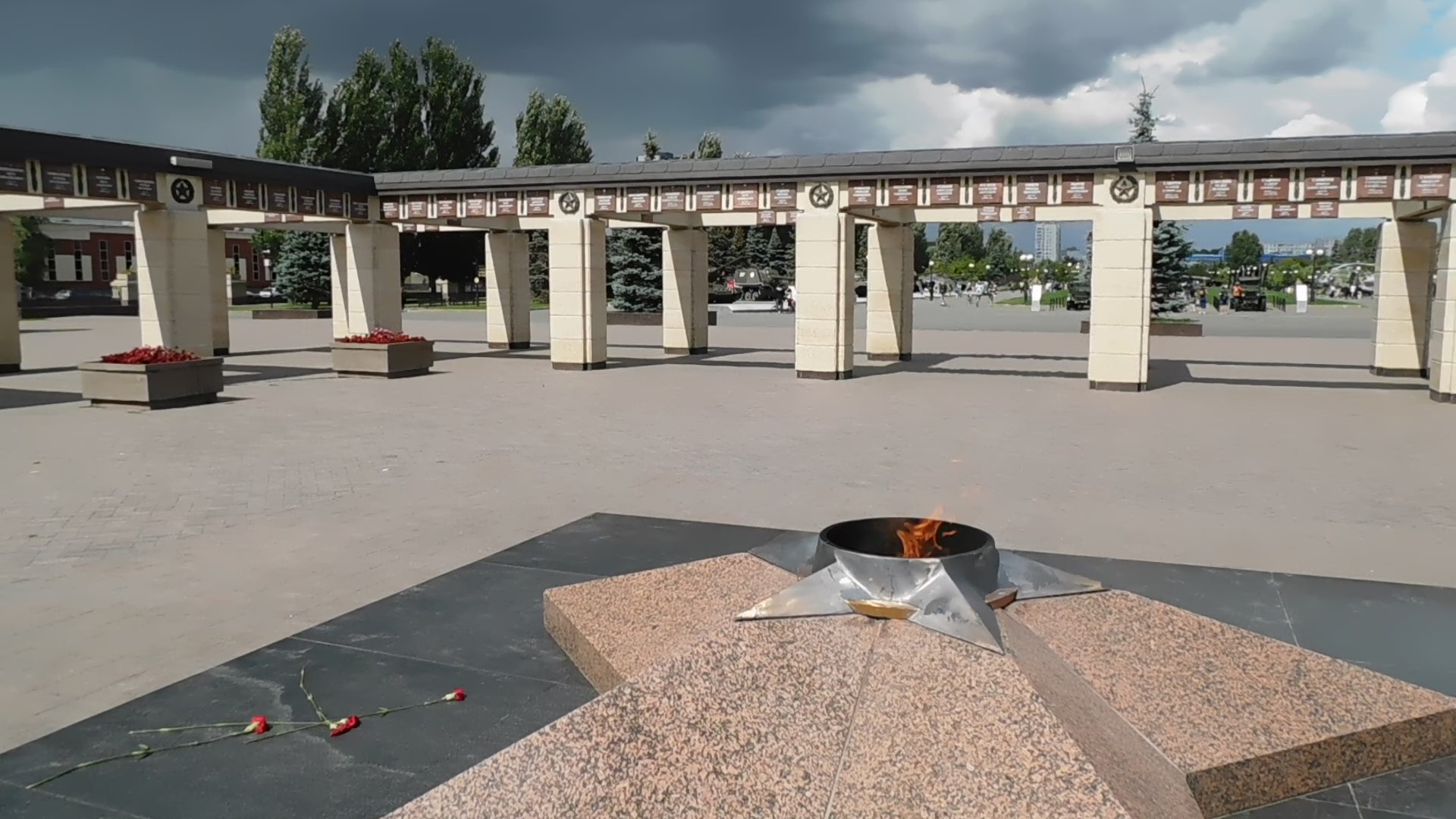 Пантеон в парке Победы, Казань