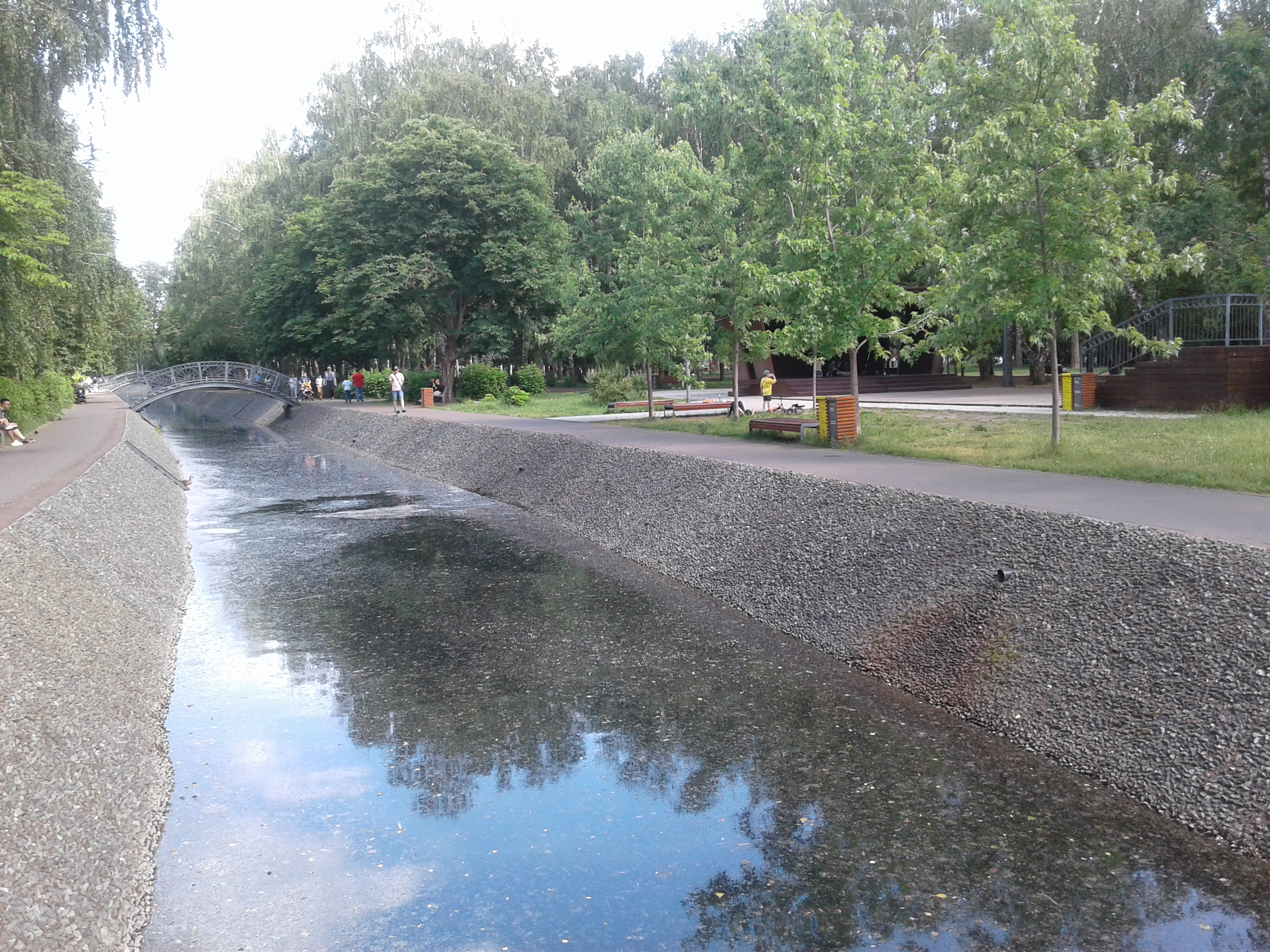 Протока в парке Урицкого